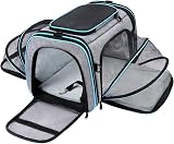 HowseHold Expandable Cat Carrier Soft Sided with Fleece Bed view 1