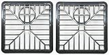 fiXte Square Gulley Grid Drain Cover Grate Lid Heavy Duty PVC 150mm x 150mm view 2