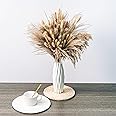 107PCS Natural Dried Pampas Grass Boho Home Decor Bouquet Phragmites Dried Flowers Bouquet for Wedding Floral Arrangements Home Decorations