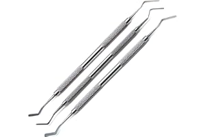 SUPERIOR INSTRUMENTS Heideman 2mm, 2.5mm, 3mm Filling Restorative Spatulas Set of 3 Pieces Dental Instruments