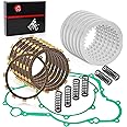 Clutch Kit Gasket & Heavy Duty Spring Compatible with Yamaha YFZ450 YFZ 450 2004 2005 2006 2007 2008 2009