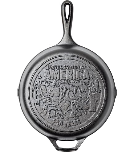 Amazon.com: Lodge Pre-Seasoned Yellowstone Stamped Cast Iron