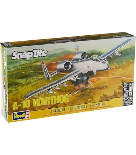 Amazon.com: A-10A Warthog Thunderbolt II 1/32 Trumpeter : Arts