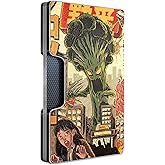 Freja Svendsen Printed Aluminum Wallet for Men - Slim Money Clip & Card Holder with Printed Finish. Enhanced RFID Blocking, Compact, Unique & Minimalist Wallets