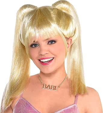 Amazon.com: Party City Pop Group Babe Wig Halloween ...