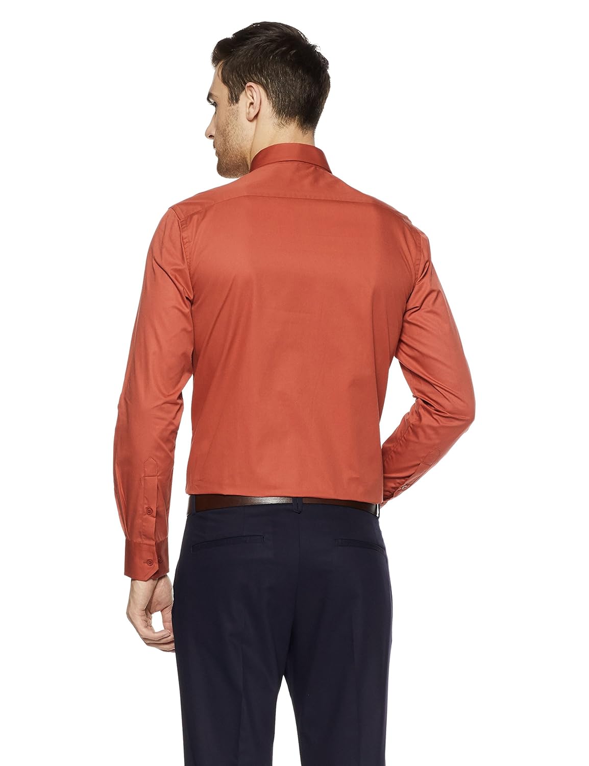 diverse men's solid regular fit formal shirt