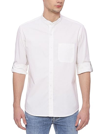 basics slim fit shirts