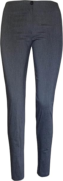 grey work trousers ladies uk