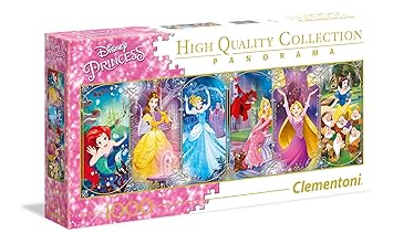 Clementoni 39444' Princess Puzzle Disney Panorama, 1000 Teile
