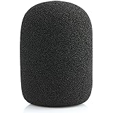 LEFXMOPHY WS2 Windscreen Microphone Pop Filter for Rode Podmic NT1-A, NT2-A, NT1000, NT2000, NTK, K2, Pod Mic Broadcaster Wind Shield Foam Cover