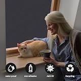FilmGoo Blackout Window Film Privacy 100% Light Blocking 44.5 x 200cm view 5
