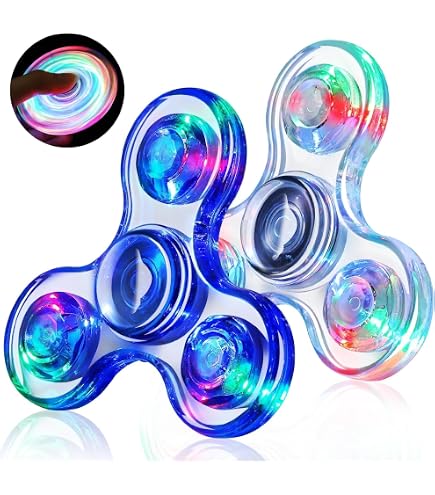Fidget Spinners transformables, 9 piezas de juguetes sensoriales div