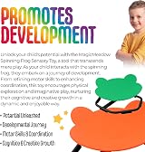 MagicMeadow Sensory Spinning Chair Frog Therapeutic Seat Autism ADHD view 4