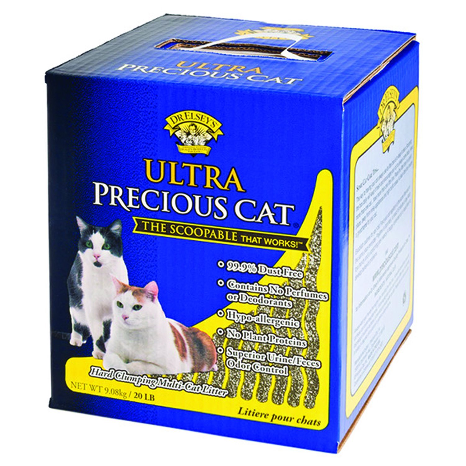 Precious Cat Ultra Premium Cat Litter 20-Pound 9 81XRU35yTDL