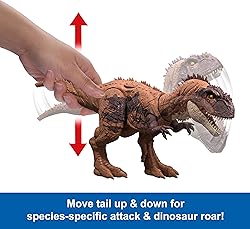 Mattel Jurassic World Dinosaur Toys with Roar Sound