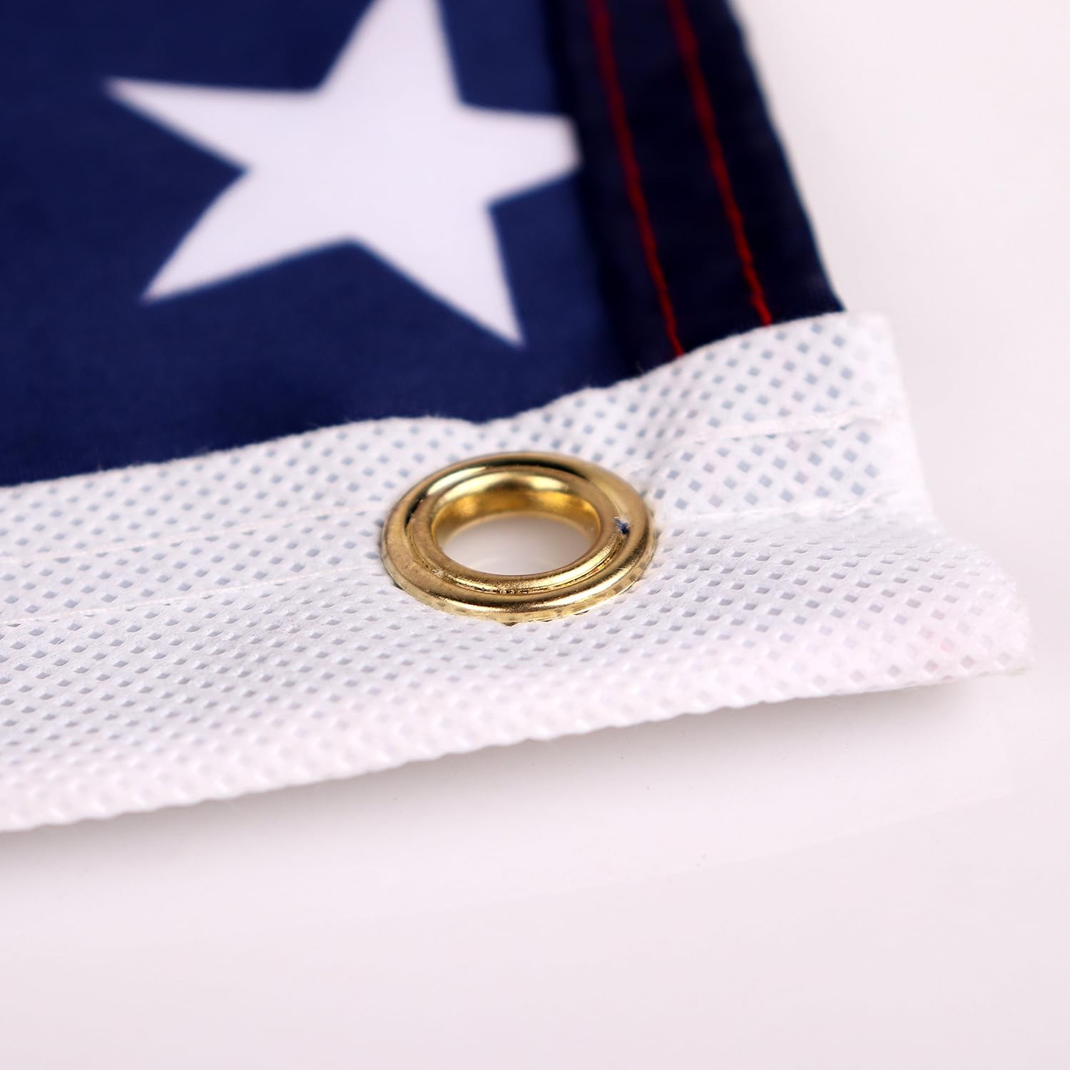 Tenby Living American Flag 3 x 5 ft. Heavyweight 2X Thick Polyester - UV Protected, Quadruple-Stitched Fly End, Double-Stitched Edges, Brass Grommet : Garden & Outdoor