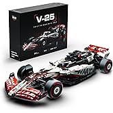 Nifeliz V25 F1 Racing Car Model Set, 1:8 Scale Car Building Set for Adults, Collectible and Display Gift for Racing Fans (2,6