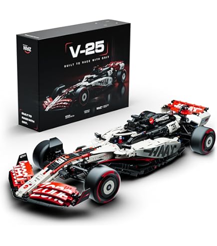 CaDA C63007W Mazda 787B Racing Car Building Blocks,1797 PCS 1:10