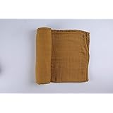 Maya and Sam Couverture d'emmaillotage en mousseline de coton et bambou super douce | Cadeau idéal | Couverture légère et res