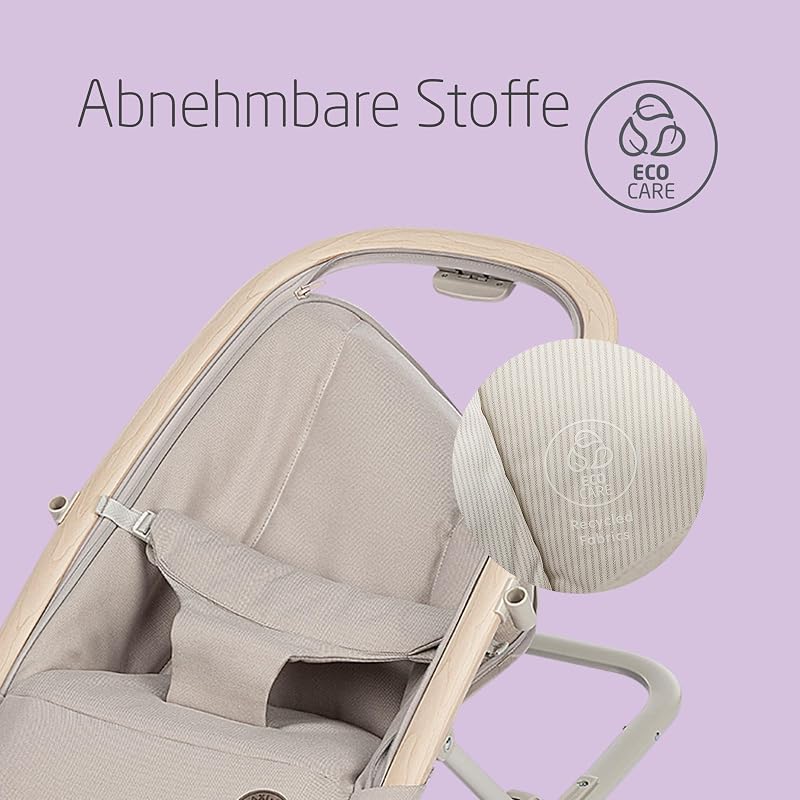 Kori 2-in-1-Babywippe mit Spielzeugbogen, 0-15kg, Classic Beige