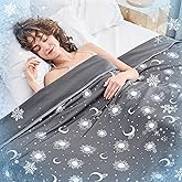 inhand Cooling Blanket Queen Size (90"x90") - Cooling Blankets for Hot Sleepers - Q-Max >0.45 Decorative Lightweight Breathable Summer Cold Blankets for Sleeping Night Sweats to Keep Cool - Dark Grey