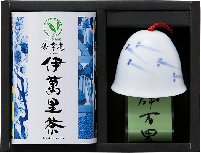 Amazon 伊万里焼風鈴と 伊萬里茶詰合せ 山口製茶園 日本茶 通販