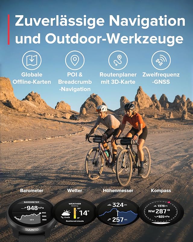 Race S GPS-Sportuhr, 1,3-Zoll-AMOLED-Display, 95+ Sportmodi