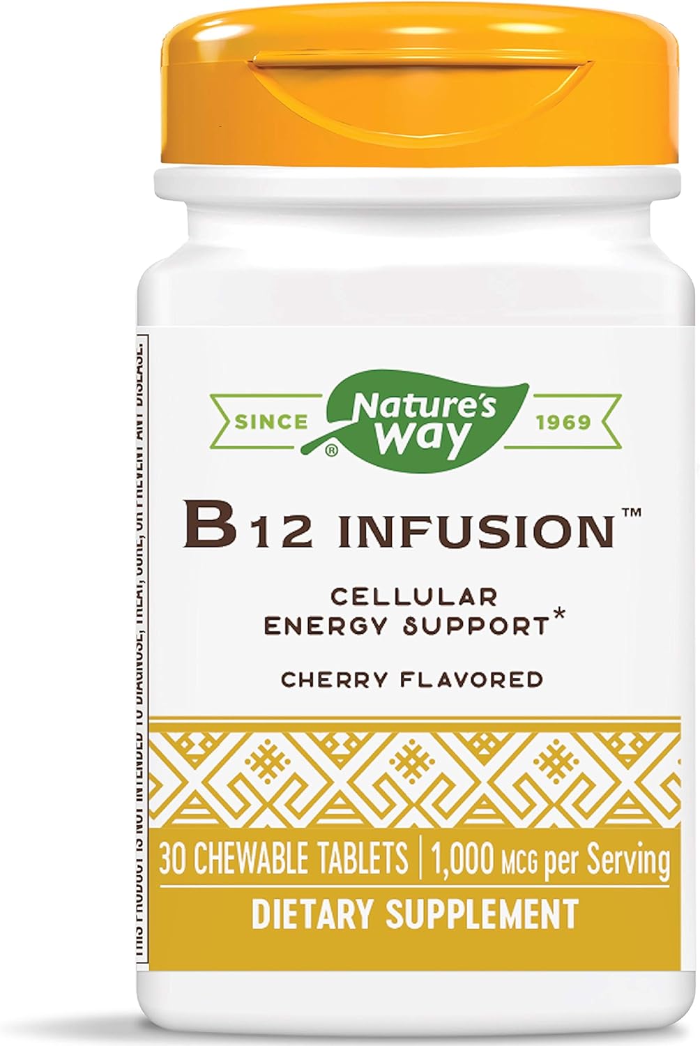 Nature's Way B12 Infusion 1,000 mcg (1 mg) potency; 30