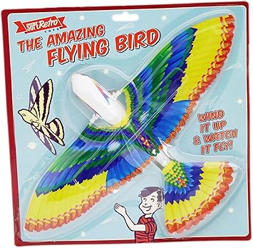 wind up flying bird