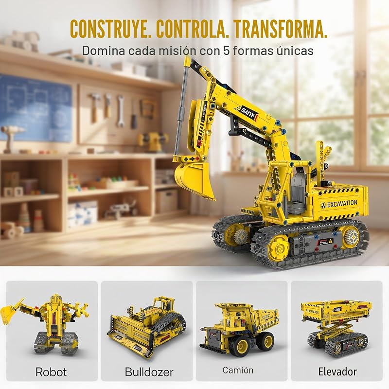 Kit Robot Programable, 5 Modelos, App y Control Remoto — foto 8 de 8