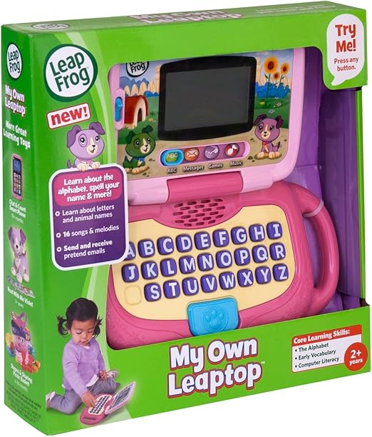 leapfrog pink computer