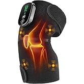 Cordless Knee Massager, FSA Eligible Items, Knee Heating Pad for Pain Relief, Arthritis, Joint Support - Heated Knee Brace for Elbow Shoulder, HSA Approved Products Only