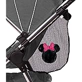 J.L. Childress Disney Baby Side Sling Stroller Cargo Net - Stroller Organizer Attachment for Storage, Mesh Bag for Baby Acces