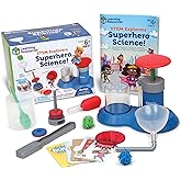 Learning Resources STEM Explorers Superhero Science!, 21 Pieces, Ages 6+, Science Kit, STEM Toys, Science for Kids