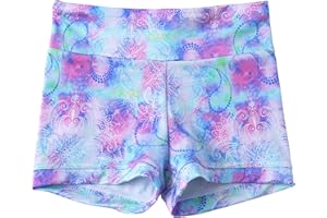 Swdarz Girls Gymnastics Dance Shorts Spandex Athletics Short for Golf Tennis Volleyball Running Tumbling