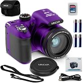 Minolta MN40Z ProShot 20 MP / 1080P FHD Bridge Camera with 40x Optical Zoom | 20MP camera with 40x optical zoom and Wi-Fi for travel, photography and portraits