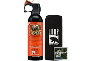 PEPPER POWER UDAP 18CP Super Magnum Bear Spray, Multi,13.4oz