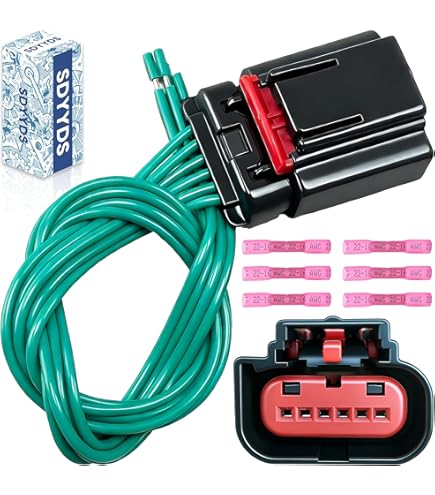 Dorman 645-747 Connettore Sensore Flusso Massa D'Aria (MAF) 5 Pin – Ricambio Con Terminali, OE 88953157