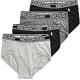 POLO RALPH LAUREN mens Classic Fit Stretch Briefs Multi-pack