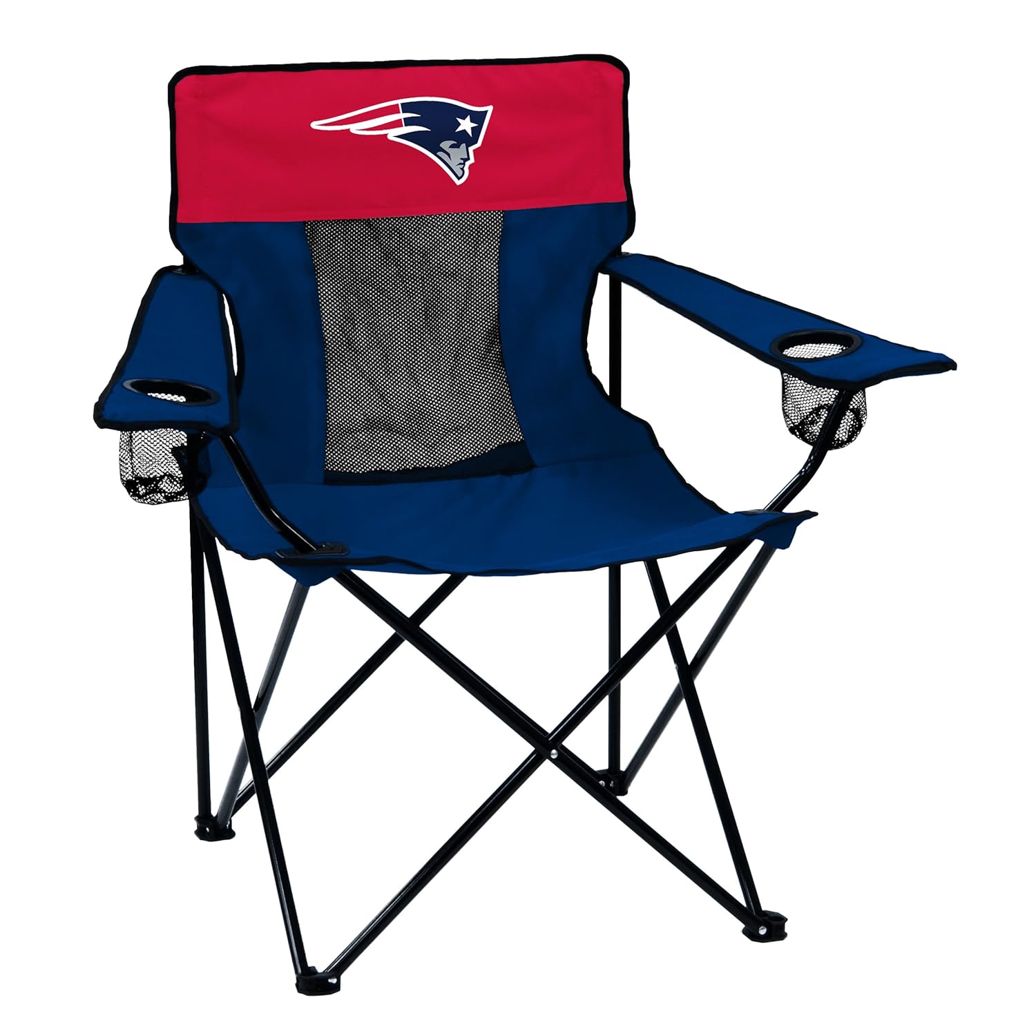 NFL Folding Elite Chair with Mesh Back and Carry Bag
