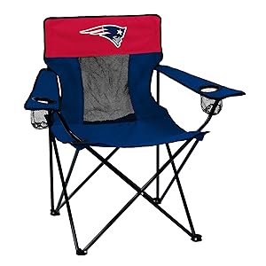 NFL Folding Elite Chair with Mesh Back and Carry Bag