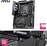 MSI MPG Z890 CARBON WIFI Motherboard ATX LGA 1851 Intel Core Ultra DDR5 PCIe view 3