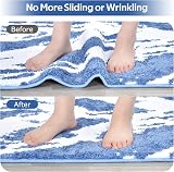 KAHEIGN Multipurpose Non Slip Mat 50x200 cm PVC Floor Underlay Black view 5