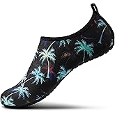 SEEKWAY Water Shoes Women Men Adult Quick-Dry Aqua Socks Barefoot Non Slip for Beach Swim River Pool Lake surf Black SK002(U)