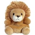 Aurora Palm Pals 4.5" Leno Lion Adorable Plush | Bean-filled understuffed bodies with collectible personalities