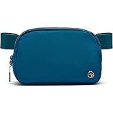 Pander Unisex Belt Bag Fanny Pack for Women with Adjustable Strap, Small Waist Pouch for Workout Running Traveling Hiking
