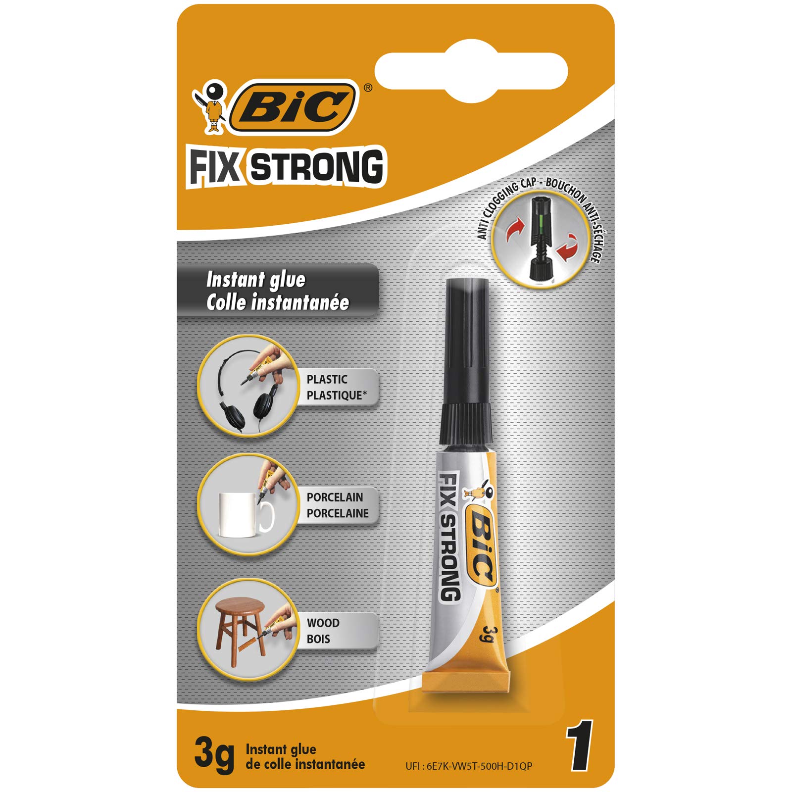 BIC 9017581 Fix Strong Liquid Glue