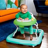 Bright Starts Tiny Trek Jungle Vines 2-in-1 Activity Walker with Piano Toy view 3