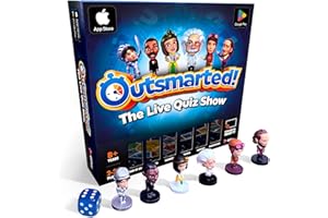 OUTSMARTED! Outsmarted - The App-Connected TV Quiz-Show Board Game | Kids, Teens & Adults | Next-Level Game Night for Family & Friends | 2–24 Players | Age 8+ | 10,000+ Questions | 2026 Edition