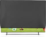 kwmobile Indoor 65-Inch TV Cover Dust Screen Protector Grey view 8